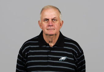 PHILADELPHIA - 2006:  Jim Johnson of the Philadelphia Eagles poses for his 2006 NFL headshot at photo day in Philadelphia, Pennsylvania. (Photo by Getty Images) 