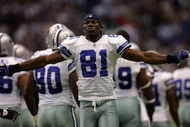 DALLAS - SEPTEMBER 15:  Wide receiver Terrell Owens #81 of the Dallas Cowboys before a game against the Philadelphia Eagles at Texas Stadium on September 15, 2008 in Irving, Texas.  (Photo by Ronald Martinez/Getty Images)