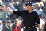JACKSONVILLE, FL - NOVEMBER 23:  Head coach Jack Del Rio of the Jacksonville Jaguars watches play during the game against the Minnesota Vikings at Jacksonville Municipal Stadium on November 23, 2008 in Jacksonville, Florida.  (Photo by Sam Greenwood/Getty Images)