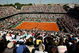 PARIS - MAY 29:  A general view of Court Philippe Chatrier during his Men's Singles Third Round match between Rafael Nadal of Spain and  Lleyton Hewitt of Australia on day six of the French Open at Roland Garros on May 29, 2009 in Paris, France.  (Photo by Clive Brunskill/Getty Images)