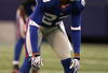 EAST RUTHERFORD, NJ - NOVEMBER 16:  Corey Webster #23 of the New York Giants in action against the Baltimore Ravens during their game on November 16, 2008 at Giants Stadium in East Rutherford, New Jersey.  (Photo by Al Bello/Getty Images)