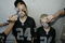 SAN DIEGO - JANUARY 26:  Fans Justin and Calvin Boller have their faces painted before the start of Super Bowl XXXVII between the Tampa Bay Buccaneers and the Oakland Raiders at Qualcomm Stadium on January 26, 2003 in San Diego, California.  The Buccaneers won 48-21.  (Photo by Donald Miralle/Getty Images)