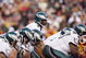 LANDOVER, MD - DECEMBER 21:  Quarterback Donovan McNabb #5 of the Philadelphia Eagles calls the play at the line of scrimmage during the game against the Washington Redskins on December 21, 2008 at FedEx Field in Landover, Maryland.  (Photo by Kevin C. Cox/Getty Images)