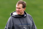 FOXBOROUGH - MAY 2: Coach Bill Bellichick watches during the New England Patriots Minicamp at Gillette Stadium May 2, 2009 in Foxborough, Massachusetts. (Photo by Jim Rogash/Getty Images)