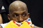 DENVER - MAY 29:  Chauncey Billups #7 of the Denver Nuggets looks on from the bench in the fourth quarter of Game Six of the Western Conference Finals during the 2009 NBA Playoffs against the Los Angeles Lakers at Pepsi Center on May 29, 2009 in Denver, Colorado. NOTE TO USER: User expressly acknowledges and agrees that, by downloading and or using this photograph, User is consenting to the terms and conditions of the Getty Images License Agreement.  (Photo by Jed Jacobsohn/Getty Images)