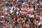 PHILADELPHIA, PA - OCTOBER 31: Fans celebrate at a victory rally at Citizens Bank Park October 31, 2008 in Philadelphia, Pennsylvania. The Phillies defeated the Tampa Bay  Rays to win their first World Series in 28 years. (Photo by Jeff Fusco/Getty Images)