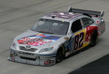 DOVER, DE - MAY 29:  Scott Speed drives the #82 Red Bull Toyota during practice for the NASCAR Sprint Cup Series Autism Speaks 400 at Dover International Speedway on May 29, 2009 in Dover, Delaware.  (Photo by Todd Warshaw/Getty Images)