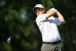 FT. WORTH, TX - MAY 29: Tim Clark of South Africa hits his tee shot on the 12th hole during the second round of the Crowne Plaza Invitational at Colonial Country Club on May 29, 2009 in Ft. Worth, Texas. (Photo by Hunter Martin/Getty Images)