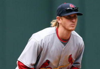 PHOENIX - APRIL 15:  Infielder Khalil Greene #3 of the St. Louis Cardinals in action during the game against the Arizona Diamondbacks at Chase Field on April 15, 2009 in Phoenix, Arizona. The Cardinals defeated the Diamondbacks 12-7.  (Photo by Christian Petersen/Getty Images)