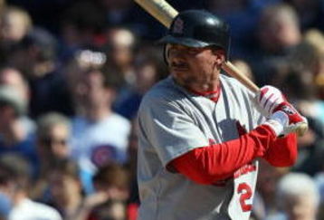 CHICAGO - APRIL 17:  Rick Ankiel #24 of the St. Louis Cardinals bats against the Chicago Cubs on April 17, 2009 at Wrigley Field in Chicago, Illinois. (Photo by Jonathan Daniel/Getty Images) 