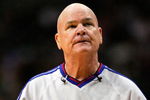 DALLAS - OCTOBER 19:  Referee Joey Crawford #17 looks on during a preseason game between the Detroit Pistons and the Dallas Mavericks at American Airlines Center October 19, 2007 in Dallas, Texas.  NOTE TO USER: User expressly acknowledges and agrees that, by downloading and/or using this Photograph, user is consenting to the terms and conditions of the Getty Images License Agreement. Mandatory Copyright Notice: 2007 NBAE  (Photo by Ronald Martinez/Getty Images)