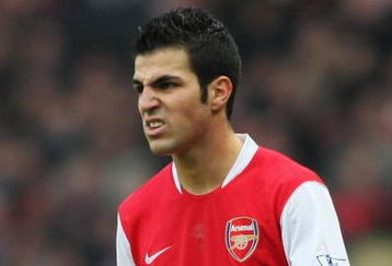 LONDON - DECEMBER 22:  Francesc Fabregas of Arsenal grimaces during the Barclays Premier League match between Arsenal and Tottenham Hotspur at the Emirates Stadium on December 22, 2007 in London, England.  (Photo by Clive Mason/Getty Images)