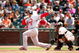 SAN FRANCISCO - MAY 31: Albert Pujols #5 of the St. Louis Cardinals hits a broken bat single in the ninth inning of their game against the San Francisco Giants at AT&T Park on May 31, 2009 in San Francisco, California. (Photo by Ezra Shaw/Getty Images)