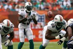 MIAMI - OCTOBER 05:  Running back Ronnie Brown #23 of the Miami Dolphins takes a direct snap in the Dolphins' 'Wildcat' play against the San Diego Chargers at Dolphin Stadium on October 5, 2008 in Miami, Florida.  (Photo by Doug Benc/Getty Images)