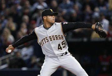 ATLANTA - MARCH 31: Pitcher Ian Snell #45 of the Pittsburgh Pirates throws a pitch during the game on Opening Day against the Atlanta Braves at Turner Field March 31, 2008 in Atlanta, Georgia.  (Photo by Mike Zarrilli/Getty Images)