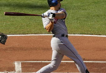 SAN FRANCISCO - MAY 17:  Carlos Beltran #15 of the New York Mets bats against the San Francisco Giants at AT&T Park on May 17, 2009 in San Francisco, California.  (Photo by Ezra Shaw/Getty Images)