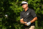 PONTE VEDRA BEACH, FL - MAY 08:  Kenny Perry hits his tee shot on the fifth hole during the second round of THE PLAYERS Championship on THE PLAYERS Stadium Course at TPC Sawgrass on May 8, 2009 in Ponte Vedra Beach, Florida.  (Photo by Scott Halleran/Getty Images)