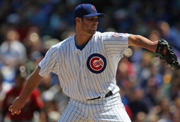 CHICAGO - MAY 16: Starting pitcher Randy Wells #36 of the Chicago Cubs delivers the ball against the Houston Astros on May 16, 2009 at Wrigley Field in Chicago, Illinois. The Cubs defeated the Astros 5-4.  (Photo by Jonathan Daniel/Getty Images)