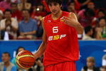 BEIJING - AUGUST 12:  Ricky Rubio #6 of Spain calls a play while taking on China in the preliminary round basketball game held at the Beijing Olympic Basketball Gymnasium during Day 4 of the Beijing 2008 Olympic Games on August 12, 2008 in Beijing, China.  (Photo by Mike Hewitt/Getty Images)
