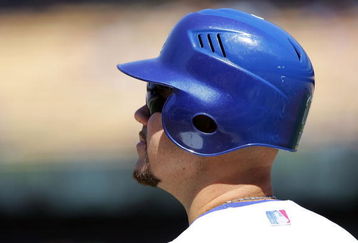 LOS ANGELES , CA - JULY 08:  Ramon Martinez #18 of the Los Angeles Dodgers looks up against the Florida Marlins at Dodger Stadium on July 8, 2007 in Los Angeles, California. The Dodgers defeated the Marlins 9-3.  (Photo by Lisa Blumenfeld/Getty Images)