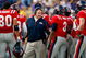 BATON ROUGE, LA - NOVEMBER 22:  Head coach Houston Nutt of the Ole Miss Rebels talks with his team during a timeout against the Louisiana State University Tigers on November 22, 2008 at Tiger Stadium in Baton Rouge, Louisiana.  (Photo by Chris Graythen/Getty Images)