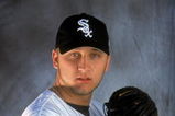24 Feb 2001:  Mark Buehrle of the Chicago White Sox poses for a studio portrait during Spring Training at Tucson Electric Park in Tucson, Arizona.Mandatory Credit: Brian Bahr  /Allsport