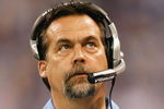 INDIANAPOLIS - DECEMBER 28:  Head caoch Jeff Fisher of the Tennessee Titans looks on from the sidelines during the game against the Indianapolis Colts on December 28, 2008 at Lucas Oil Stadium in Indianapolis, Indiana. (Photo by: Jamie Squire/Getty Images)