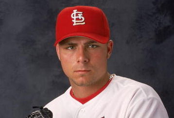 29 Feb 2000: Pitcher Rick Ankiel #66 of the St. Louis Cardinals poses for a studio portrait during Spring Training Photo Day in Jupiter, Florida. Mandatory Credit: Matthew Stockman  /Allsport