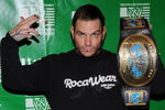 NEW YORK - DECEMBER 18:  Wrestler Jeff Hardy attends the WWE and USA Network help U.S Marine Corp Toys for Tots Foundation event at the NBC Experience store on December 18, 2007 in New York City.  (Photo by Bryan Bedder/Getty Images)