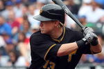 NEW YORK - MAY 09:  Nate McLouth #13 of the Pittsburgh Pirates bats against the New York Mets on May 9, 2009 at Citi Field in the Flushing neighborhood of the Queens borough of New York City. The Mets defeated the Pirates 10-1.  (Photo by Jim McIsaac/Getty Images)