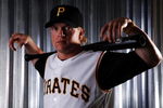 BRADENTON, FL - FEBRUARY 24:  Outfielder Nate McClouth of the Pittsburgh Pirates  poses for photos during spring training media day on February 24, 2008 at Pirate City in Bradenton, Florida.  (Photo by Marc Serota/Getty Images)