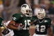 ATHENS, OH - SEPTEMBER 9:  Wide receiver Robert Preston #15 of the Ohio University Bobcats runs with the ball during a game against of the University of Pittsburgh Panthers at the Peden Stadium on September 9, 2005 in Athens, Ohio.  Ohio won 16-10 in overtime.  (Photo by Harry How/Getty Images)