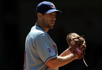 ARLINGTON, TX - APRIL 06:  Pitcher Cliff Lee #31 of the Cleveland Indians throws against the Texas Rangers during the home opener on April 6, 2009 at Rangers Ballpark in Arlington, Texas.  (Photo by Ronald Martinez/Getty Images)