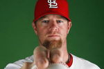 JUPITER, FL - FEBRUARY 20:  Pitcher Ryan Franklin #31 of the St. Louis Cardinals poses during photo day at Roger Dean Stadium on February 20, 2009 in Jupiter, Florida.  (Photo by Doug Benc/Getty Images)