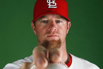 JUPITER, FL - FEBRUARY 20:  Pitcher Ryan Franklin #31 of the St. Louis Cardinals poses during photo day at Roger Dean Stadium on February 20, 2009 in Jupiter, Florida.  (Photo by Doug Benc/Getty Images)