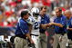 HOUSTON - OCTOBER 23:  Defensive back Bob Sanders #21 of the Indianapolis Colts leaves the field after an injury during play against the Houston Texans on October 23, 2005 at Reliant Stadium in Houston, Texas. The Colts defeated the Texans 38-20.  (Photo by Ronald Martinez/Getty Images) 