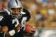 25 Nov 1990: Running back Bo Jackson of the Los Angeles Raiders runs down the field during a game against the Kansas City Chiefs at the Los Angeles Coliseum in Los Angeles, California. The Chiefs won the game 27-24.