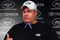 FLORHAM PARK, NJ - MAY 02:  Head coach Rex Ryan of the New York Jets speaks to the media during minicamp on May 2, 2009 at the Atlantic Health Jets Training Center in Florham Park, New Jersey.  (Photo by Jim McIsaac/Getty Images)