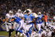 SAN DIEGO - DECEMBER 04:  Running Back LaDainian Tomlinson #21 of the San Diego Chargers rushes for the first touchdown of the game against the Oakland Raiders during their NFL Game on December 4, 2008 at Qualcomm Stadium in San Diego, California.  (Photo by Harry How/Getty Images)