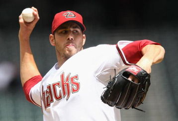 PHOENIX - APRIL 15:  Starting pitcher Jon Garland #52 of the Arizona Diamondbacks pitches against the St. Louis Cardinals during the game at Chase Field on April 15, 2009 in Phoenix, Arizona. The Cardinals defeated the Diamondbacks 12-7.  (Photo by Christian Petersen/Getty Images)