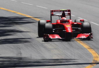 MONTE CARLO, MONACO - MAY 24:  Kimi Raikkonen of Finland and Ferrari drives during the Monaco Formula One Grand Prix at the Monte Carlo Circuit on May 24, 2009 in Monte Carlo, Monaco.  (Photo by Mark Thompson/Getty Images)