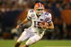 MIAMI - JANUARY 08:  Tim Tebow #15 of the Florida Gators runs the ball against the Oklahoma Sooners during the FedEx BCS National Championship game at Dolphin Stadium on January 8, 2009 in Miami, Florida.  (Photo by Doug Benc/Getty Images)