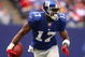 EAST RUTHERFORD, NJ - NOVEMBER 16: Plaxico Burress #17 of the New York Giants in action against the Baltimore Ravens during their game on November 16, 2008 at Giants Stadium in East Rutherford, New Jersey. (Photo by Al Bello/Getty Images)