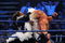 NEW YORK - APRIL 28:  Actress Sherri Shepherd smacks WWE wrestler Dolph Ziggler during a match between Ziggler and M.V.P at WWE SmackDown at Madison Square Garden on April 28, 2009 in New York City.  (Photo by George Napolitano/Getty Images)