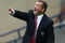 GLASGOW, SCOTLAND - APRIL 10:  Manager Jimmy Calderwood of Dunfermline shouts at his players during the Tennents Scottish FA Cup Semi Final match between Inverness Caledonian Thistle and Dunfermline Athletic at Hampden Park on April 10, 2004 in Glasgow, Scotland.  (Photo by Christopher Lee/Getty Images)