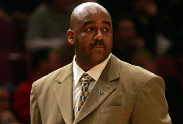 NEW YORK - MARCH 10:  Head coach John Thompson III of the Georgetown Hoyas looks on from the bench against the St. John's Red Storm during the first round of the Big East Tournament at Madison Square Garden on March 10, 2009 in New York City.  (Photo by Michael Heiman/Getty Images)