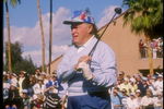 1990:  Bob Hope looks on during the Bob Hope Chrysler Classic. Mandatory Credit: Ken Levine  /Allsport