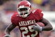 BATON ROUGE, LA - NOVEMBER 25:  Felix Jones #25 of the University of Arkansas Razorbacks carries the ball during the game with the Louisiana State University Tigers on November 25, 2005 at Tiger Stadium in Baton Rouge, Louisiana.  The Tigers won 19-17.  (Photo by Chris Graythen/Getty Images) 