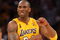 LOS ANGELES, CA - JUNE 04:  Kobe Bryant #24 of the Los Angeles Lakers reacts in the second half against the Orlando Magic in Game One of the 2009 NBA Finals at Staples Center on June 4, 2009 in Los Angeles, California. NOTE TO USER: User expressly acknowledges and agrees that, by downloading and or using this photograph, User is consenting to the terms and conditions of the Getty Images License Agreement.  (Photo by Jed Jacobsohn/Getty Images)