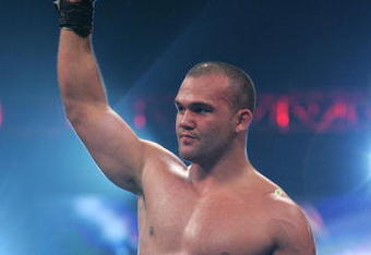 ATLANTA - FEBRUARY 23:  Robbie Lawler celebrates his victory over Eduardo Pamploma during the Superfight at the International Fight League event at The Arena at Gwinnett Center on February 23, 2007 in Atlanta, Georgia.  (Photo by Chris Trotman/Getty Images for IFL)